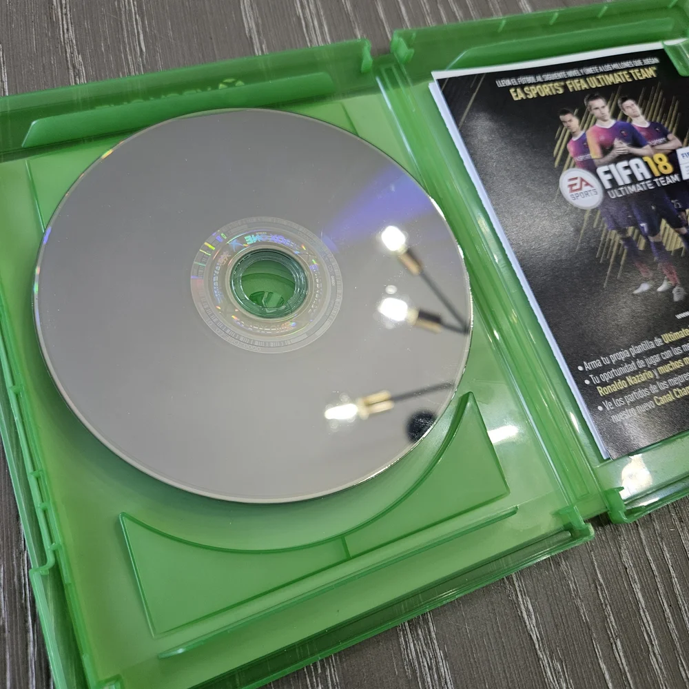 Microsoft Xbox One FIFA 18 Game - Green Case